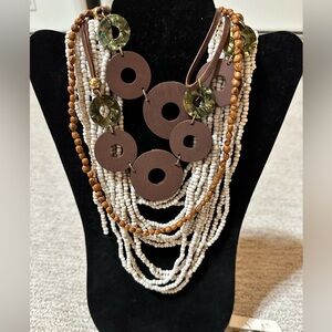 Wooden Bohemian Jewelry Bundle